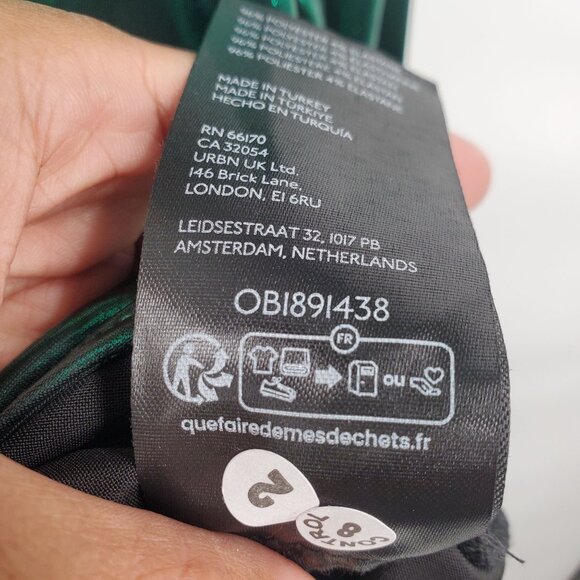 Anthropologie The Gillian Liquid Shine Button Down Shirt Women Size XL NWT - Picture 10 of 16